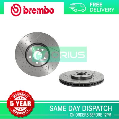 Fits Mini Cooper One Clubman 1.2 1.6 D 2.0 One Brake Disc Front Brembo