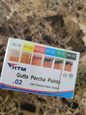 HTM Gutta Percha Points 0.02 Special Taper #15,#20,#25,#30,#35,#40,#15-#40,#45-#