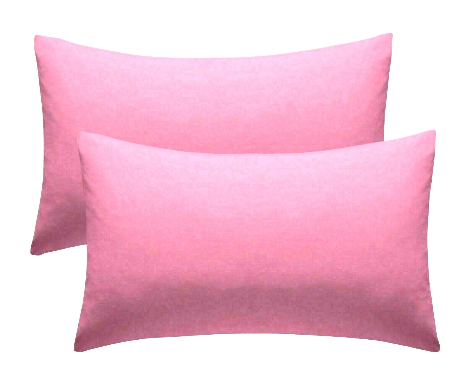 2 X Pillow Case Poly Cotton Housewife Pillow Cover Case Pair ALL SIZES AVAILABLE eBay