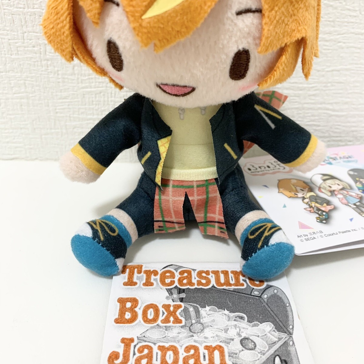 Project Sekai Fuwapuchi Mini Plush Doll Vivid BAD Akito Shinonome