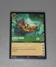 DINSEY LORCANA INKLAND ROBIN HOOD RARE NON FOIL 84/204