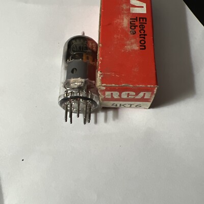 Vintage RCA 4KT6 Tube Nos Tested