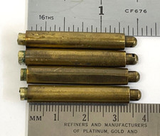 4 - Antique French Clock Movement 1 5/16" Brass Pillar Spreaders