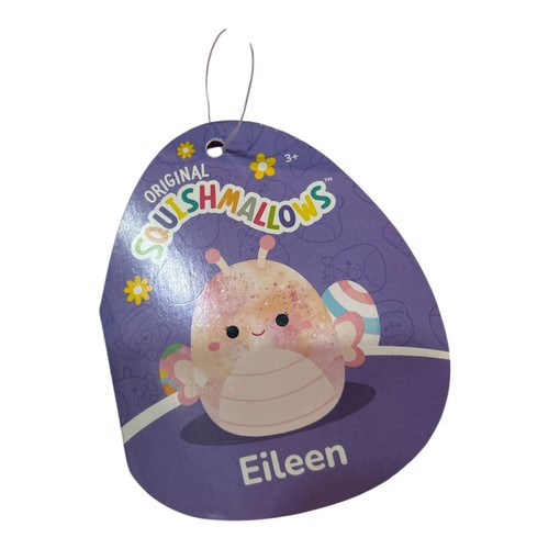 Squishmallows Eileen Butterfly 8” Pink Tie Dye Plush Kellytoy Stuffed Animal NWT - Picture 6 of 6