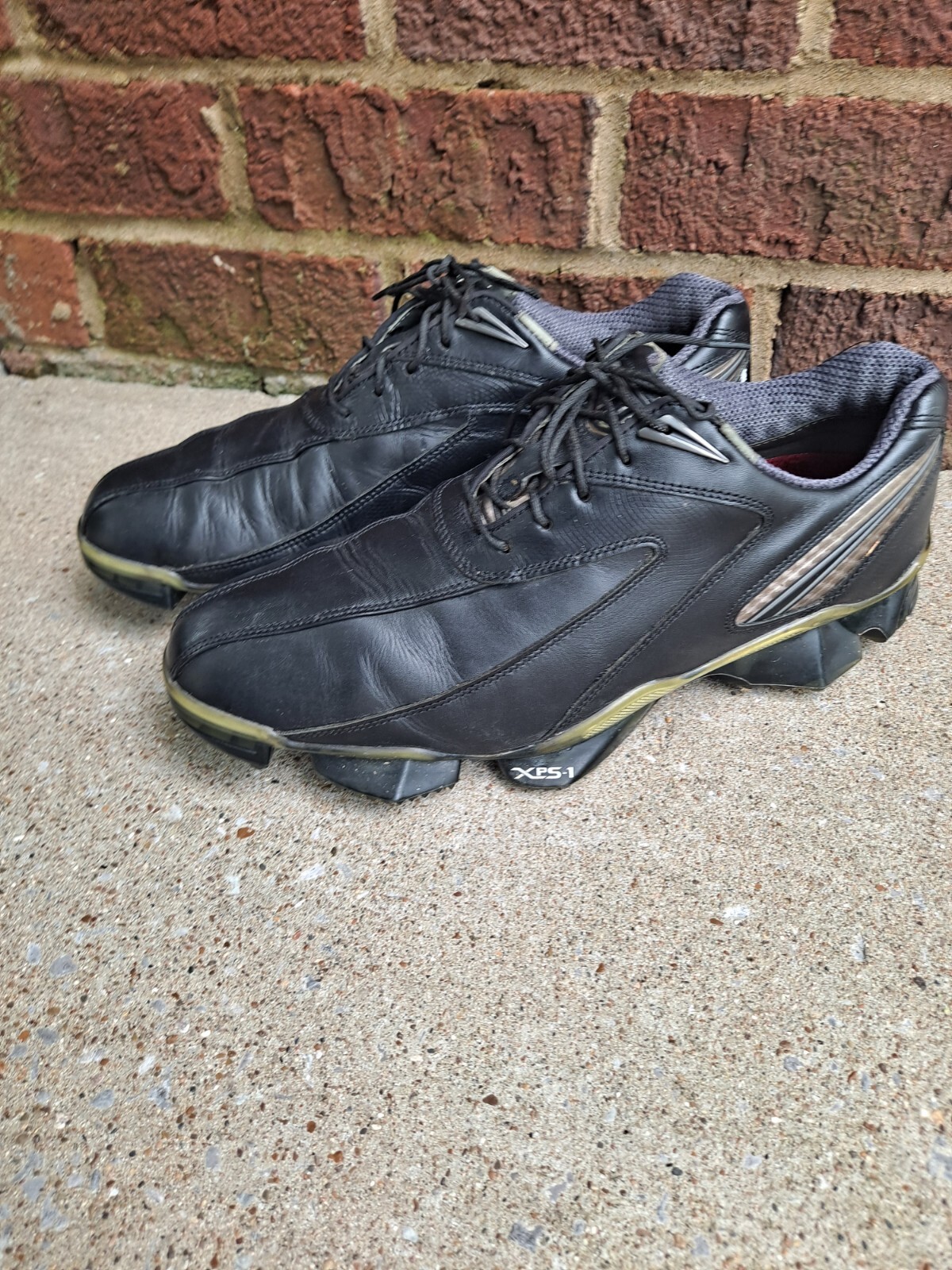 NEW FootJoy XPS1 56031 Black White Men's Golf Shoes 12 eBay