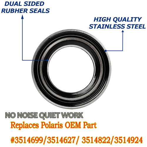 Front Rear Wheel Ball Bearings Kit For 13 14 15 16 19 Polaris Ranger 900 1000 XP - Picture 10 of 12