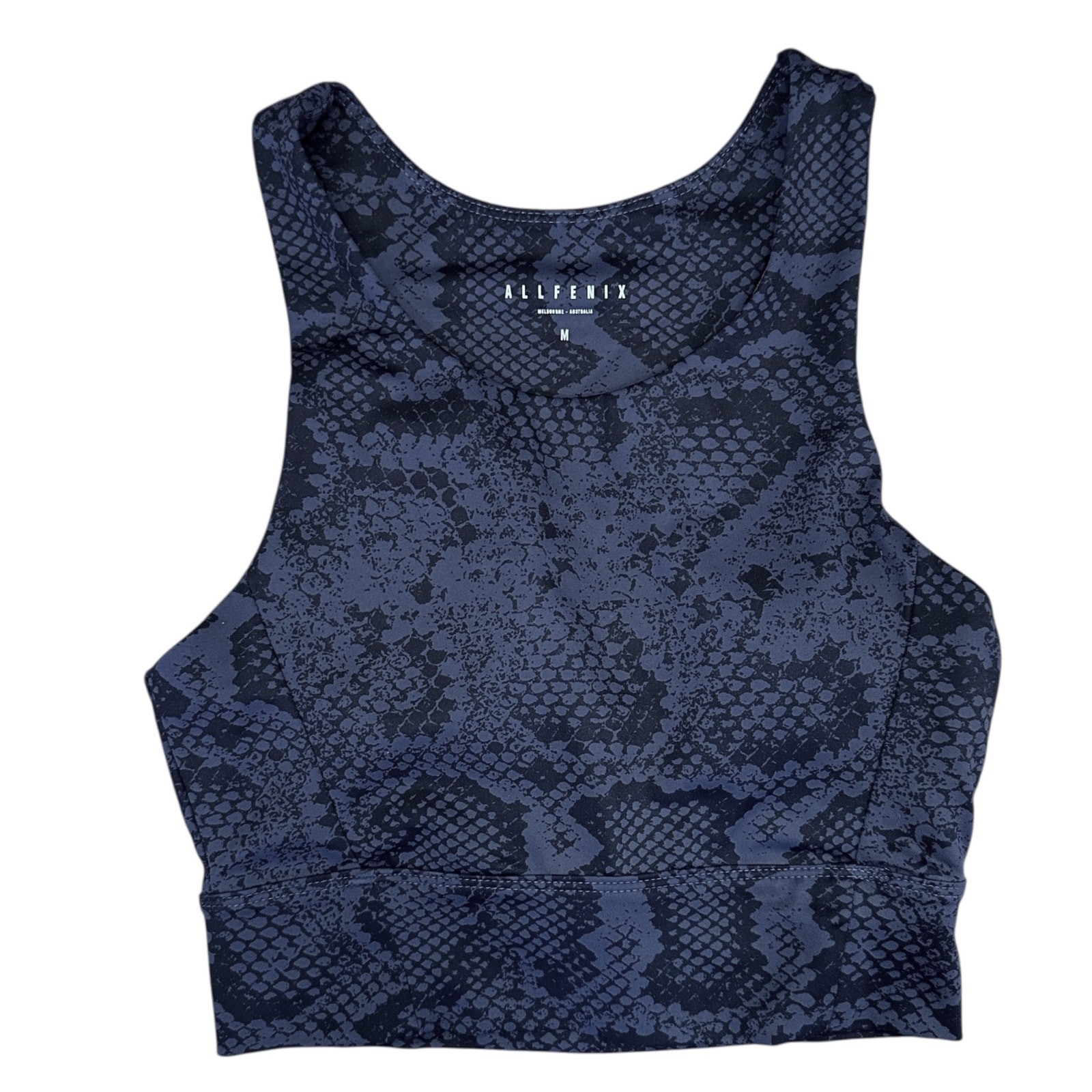 AllFenix Indie Python-Print Racerback Longline Sp… - image 4