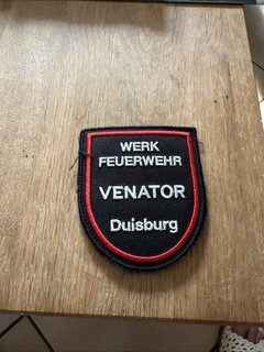 Ärmelabzeichen Werkfeuerwehr Venator