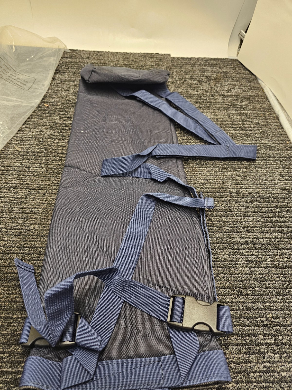 AirLift 44N Oxygen Tank Carrier D/E Cylinders Portable Oxygen Carrier Navy Blue