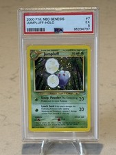 2000 P.M. NEO GENESIS JUMPLUFF-HOLO PSA 5