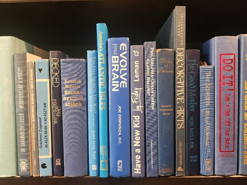 Beachy Color Books, Coastal Blue & Green Decorative Book Bundle, Beachy Books - Picture 3 of 8