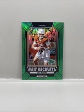 ARCH MANNING 2025 PANINI PRIZM DRAFT PICKS RC - NEW RECRUITS GREEN Prizm Riokie