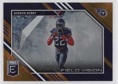 2023 Panini Donruss Elite Field Vision Orange /99 Derrick Henry #FV-9 g6p