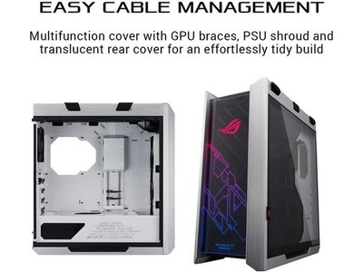 ROG Strix Helios GX601 White Edition RGB Mid-Tower Computer Case for ATX/ ASUS