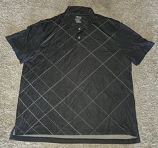 Men's IZOD Golf Classix ~ Size XXL ~ Elite Cool-FX Polo Shirt - Black 