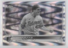 2022 Topps Chrome Sonic Black & White RayWave Refractor John Means #176 0ck5