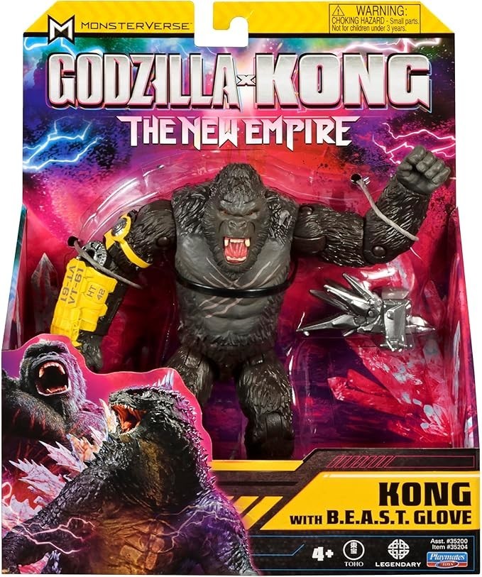 MonsterVerse Godzilla x Kong: The New Empire, 6-Inch Kong Action Figure Toy