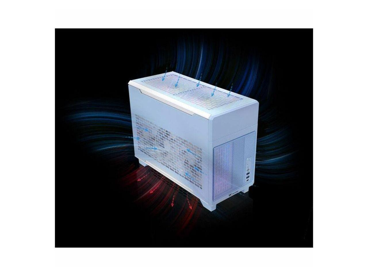 Корпус для компьютера Thermaltake TR100 Mini-ITX Hydrangea Blue