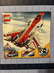 Lego Creator 4953 Fast Flyers 3 In 1 - Two manuals Only