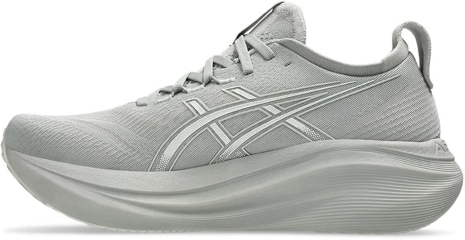 Nuove scarpe da corsa asics GEL-NIMBUS 27 1011B958 020 grigie nuove - Immagine 4 di 4