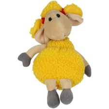 EBO Plüschtiere Lamm mit gelben Fell Kuscheltier 25cm Gebraucht Schaf