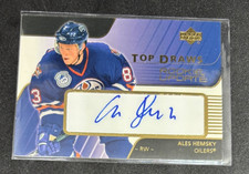2004-05 Upper Deck Rookie Update Ales Hemsky Autograph Top Draws Insert #TD-10
