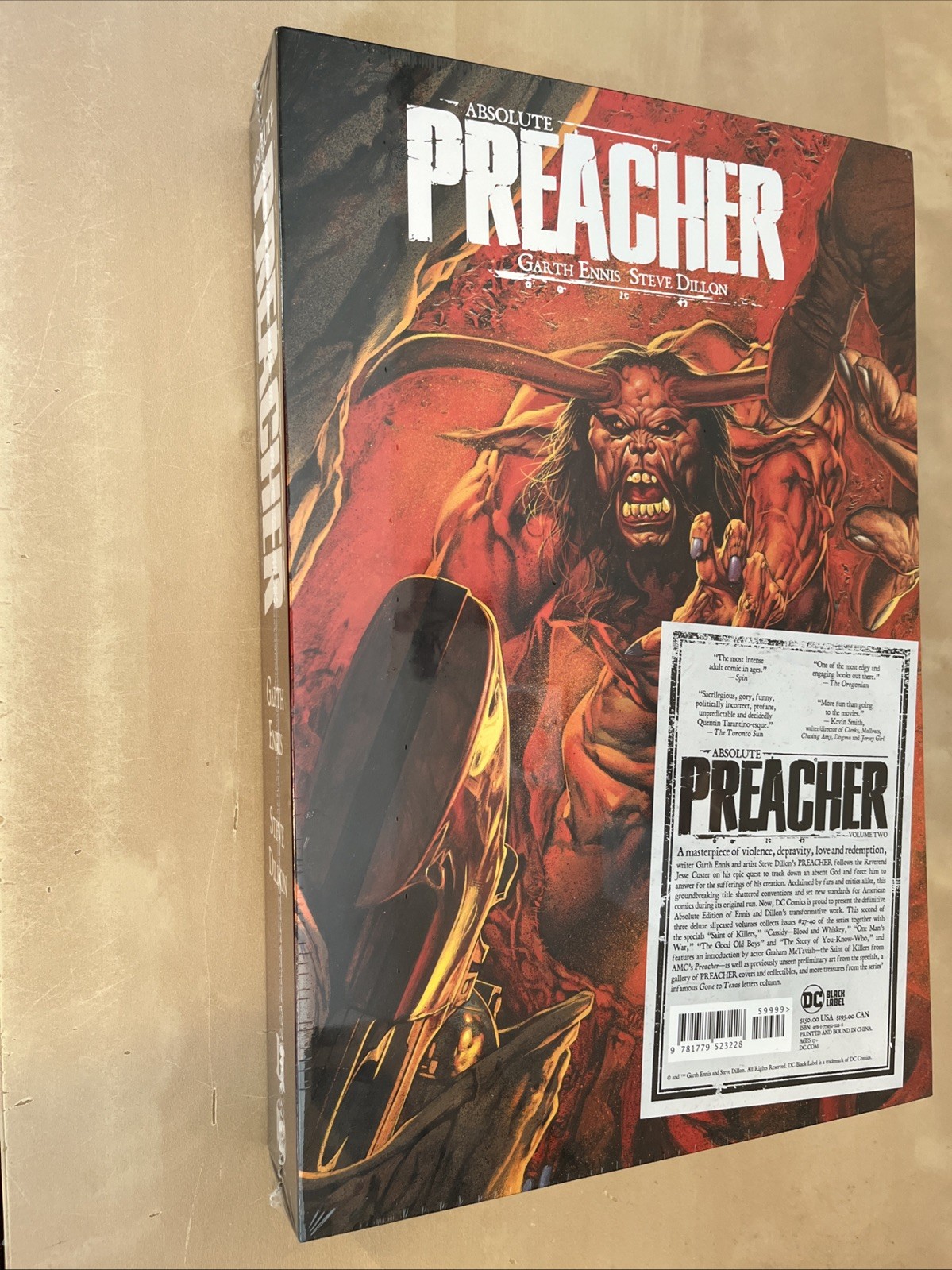 DC Comics Black Label ‘Absolute Preacher Vol. 2’ (2023 Edition) Hardcover