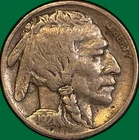 1921 Buffalo Nickel Very Fine VF Coin #35952