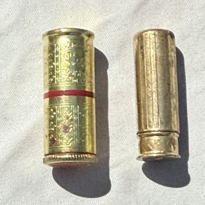 Antique Louis Philippe Lipstick Tube Sample Angelus 404 Formal Red Avon Radiant