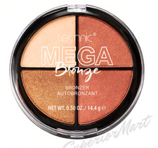 Image of Technic MEGA BRONZE Bronzing Powder Highlighter Pressed Compact Shimmer Effect