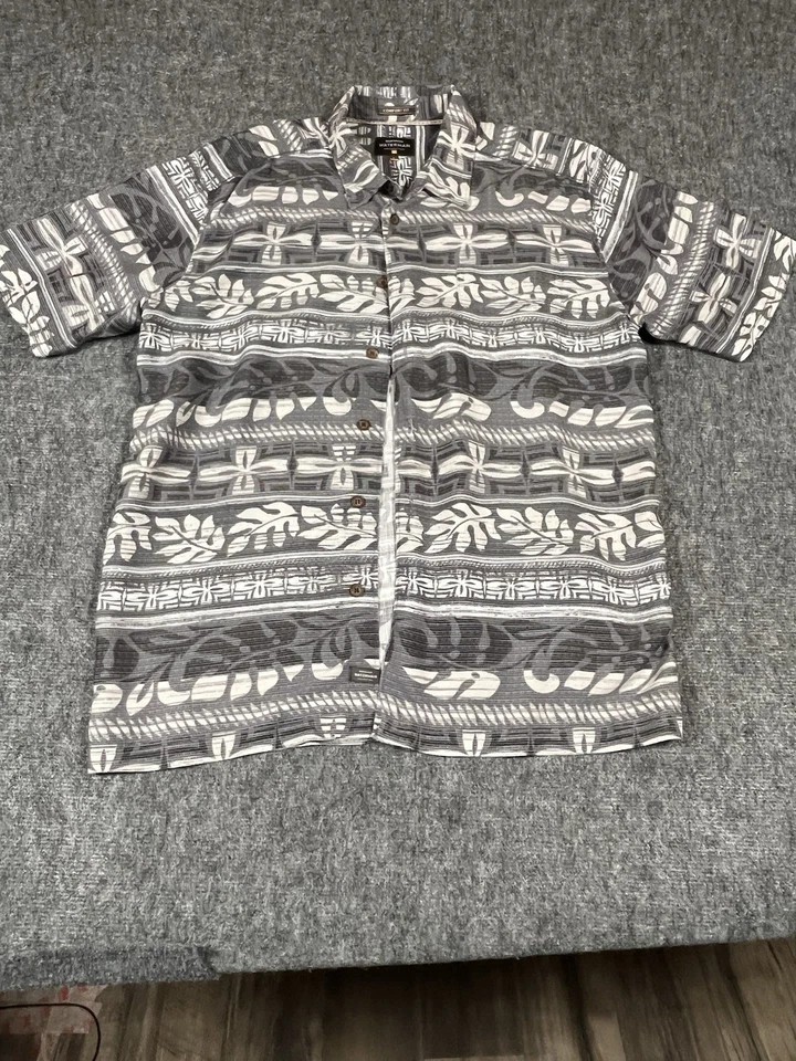 Polo Quiksilver Para Hombre Talla L Colección Waterman Camisa Abotonada Ajuste Cómodo - Foto 2 de 4