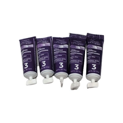 Lot Of 5 L'Oreal Loreal Paris Excellence Creme After Care PURPLE Shampoo #3