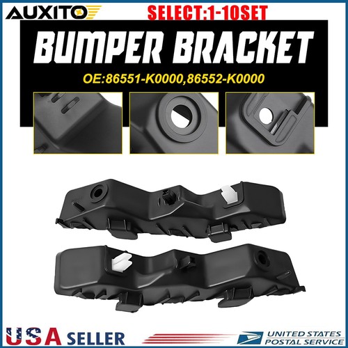 Front Bumper Bracket Mounting Upper L&R For 2020-24 Kia Soul 86551 ...