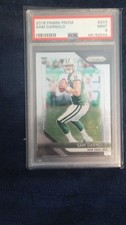 Panini Prizm 2018 Sam Darnold #203 Rookie PSA 9 New York Jets Football Card. rookie card picture