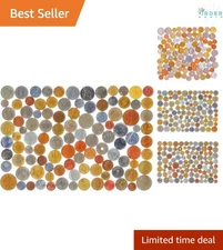 20 Country Coins Set Metal Collectible Coins with Coin Bag for Collection