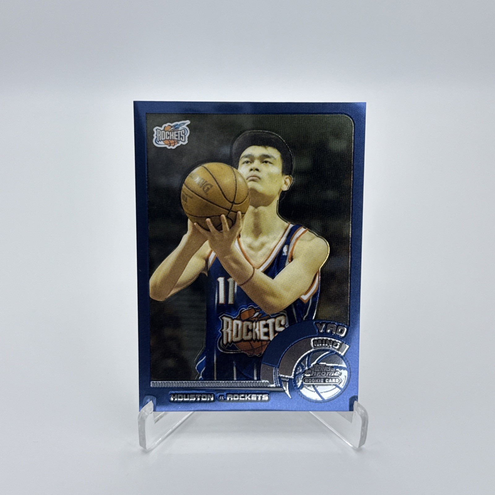 2002-03 Topps Chrome - Yao Ming #146 English Language Back (RC) Houston Rockets