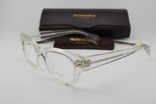 NEW OLIVER PEOPLES OV 5229 1101 BRADFORD CLEAR SILVER AUTHENTIC EYEGLASSES 50-20
