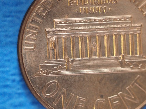 2007 Lincoln Memorial Penny, Beehive Cud Like, Die Chip Error - Picture 2 of 4