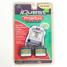 iQuest Math Cartridges - 5th Grade - 2002 - SEALED