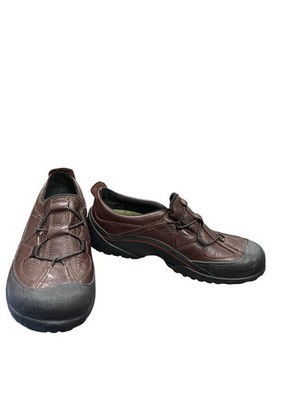 Clarks Muckers wms brown leather waterproof casual shoes sz 7M SKU 10-187