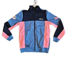 Adidas Disney Mickey Friends Track Top Youth LARGE RARE FIND COLLECTOR ITEM