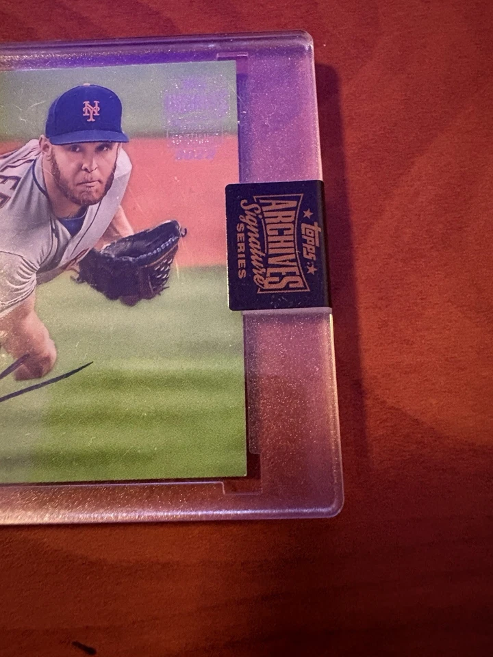 2022 Topps Archives Zack Wheeler Signature Series Autograph /54 - Image 4 of 4