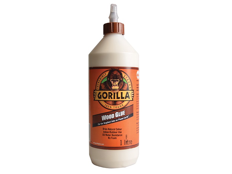 Gorilla Glue Gorilla PVA Wood Glue 1 litre GRGGWG1L - Image 7
