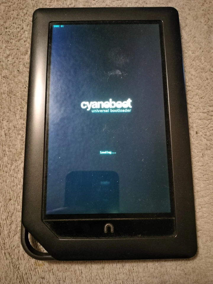 Barnes & Noble BNRV200 NOOK COLOR 7" eBook eReader Tablet Locked As Pictured - Image 2 of 4