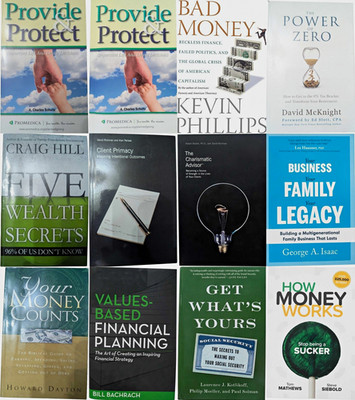 Financial Book Lot 12 - Power of Zero Bad Money How Money Works Get Whats Yours