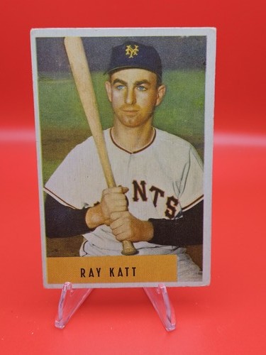 Ray Katt #121 1954 Bowman card