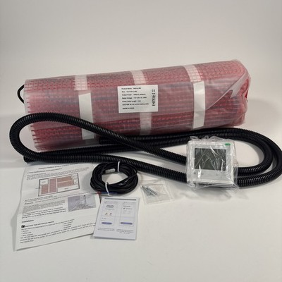 LuxHeat Mat Kit 120v 25sqft Electric Radiant Floor Heating System