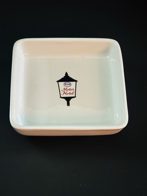 ESSO EXXON MOBIL Motor Hotel Oil & Gas Memorabilia Ashtray Automotive Souvenir