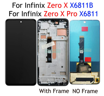 LCD Display Touch Digitizer For Infinix Zero X X6811B X Pro X6811 AMOLED / TFT