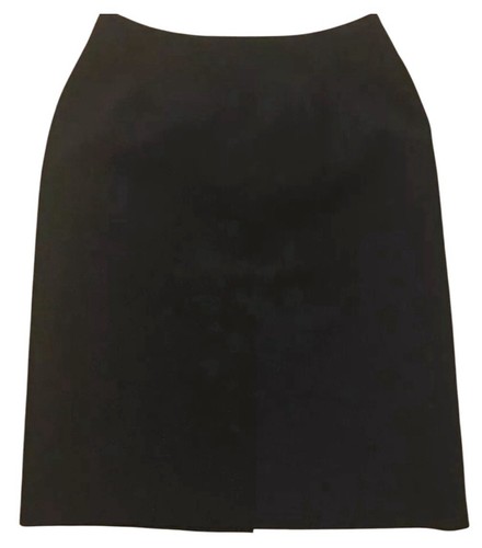 MAINFRAME Vintage Size 3 Skirt Black Pencil ZIPPER SLIT IN BACK Polyester